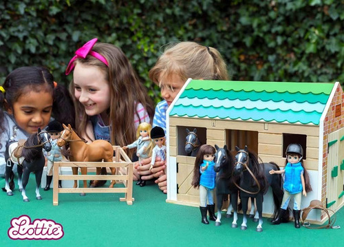 Lottie Muñeca Pony Pals Con Caballo