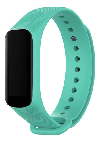 Pulseira De Silicone Compativel Com Galaxy Fit-e R375 16mm - Cor Verde Agua