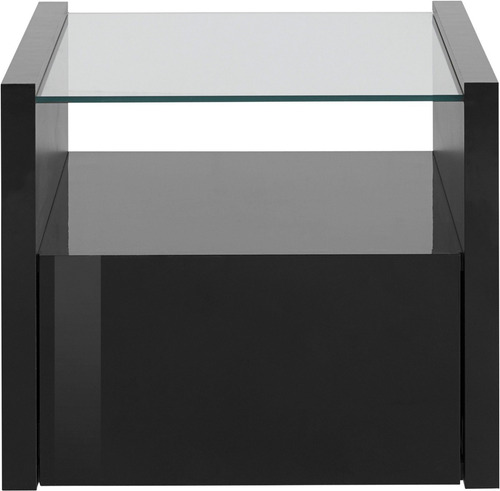 Imagen 5 de 5 de Mesa De Noche Poliuretano Alto Brillo Ref: Tecno2