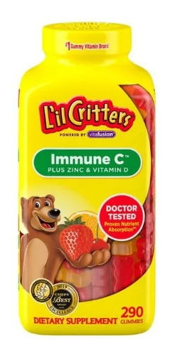 Lil Critters Gummy Niños X 290 - Unidad a $508