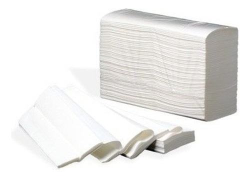 4 Cajas Toallas Papel Tissue Intercalada Mano 20x24 1200 X10