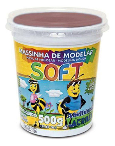 Massinha De Modelar Soft - Chocolate