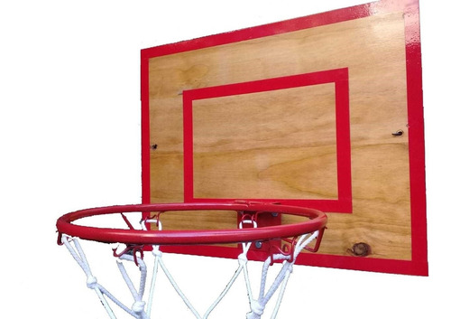 Imagen 1 de 7 de Mini Tablero Basquet Con Aro Metálico - Ideal Día Del Niño