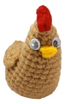 Comprar Amigurumi Gallina Crochet  8,5cm Apox Llavero
