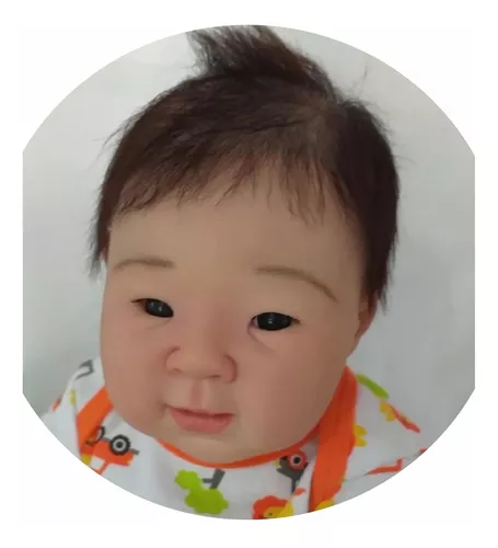 Bebe Reborn Japonês Menino Silicone Super Realista