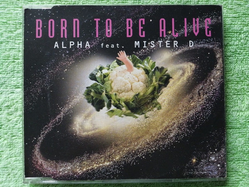 Eam Cd Maxi Single Alpha & Mister D. Born To Be Alive 1995