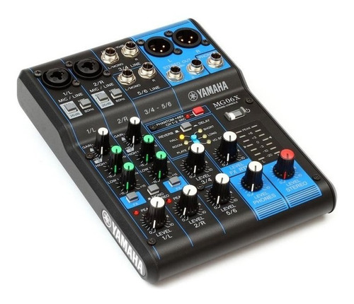 Yamaha Mg06x Mixer De 6 Canales Consola Mezcladora