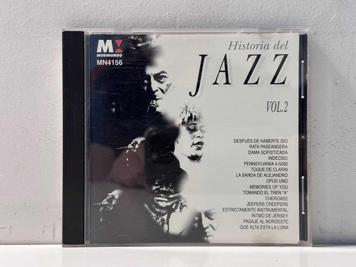 Varios Historia Del Jazz Vol 2 Cd Usado