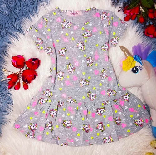 Vestidos De Niña Diseños Unicornio