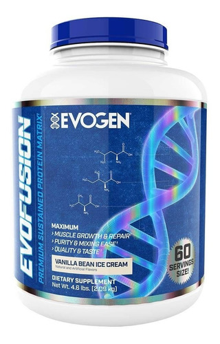 Evofusion Proteina Evogen 4.6 Libras 60 Servicios Eaas Bcaa