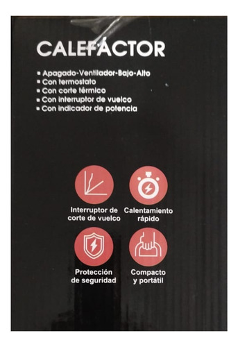 Calefactor Calentador De Termostato Blanco Mastercraft