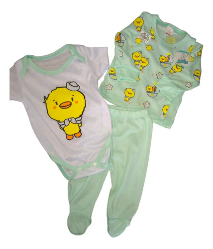 Conjunto Pollito 0-3 Meses