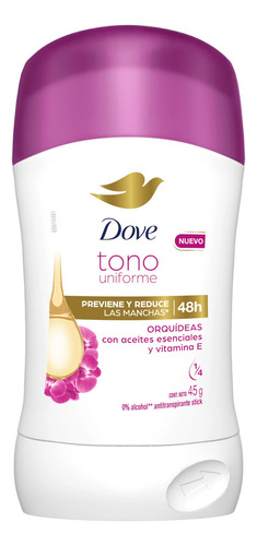 Pack 3 Antitranspirante Dove Barra 50gr Protección 48hs Fragancia Tono Uniforme