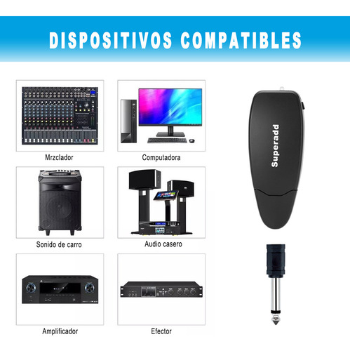 Micrófono Superadd Kx-632 De Acordeón/violín Negro
