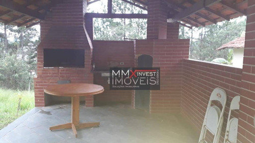 Chácara Com 2 Dormitórios À Venda, 4064 M² Por R$ 880.000,00 - Jardim Estância Brasil - Atibaia/sp - Ch0009
