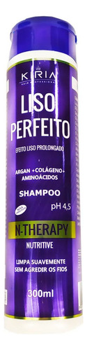 Shampoo Liso Perfeito Nutritive Efeito Liso Kiria 300ml