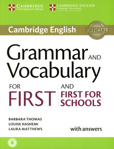 Grammar And Vocabulary For First And First For Schools Book 