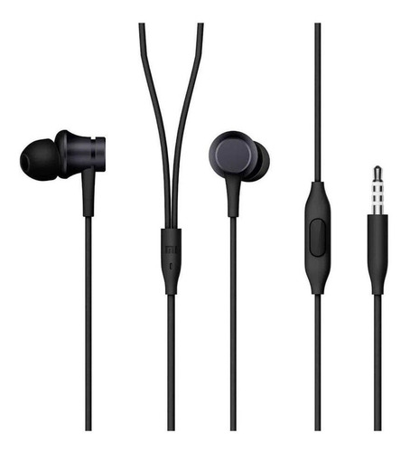 Audífono In Ear Con Micrófono Mi Basic Matte, Control De Mús