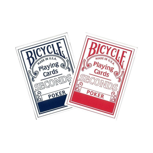 Bicycle Seconds 2 Barajas(azul Y Rojo) Originales