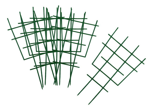 Estacas De Soporte Para Plantas De 6 Piezas, Enrejado De