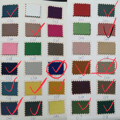 Cartera Sin Logotipo De Piel Con Cremallera Larga Unisex