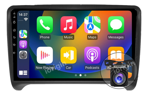 Carplay Estéreo 4+32 G Para Audi Tt Mk2 8j 2006-2014 Gps Wif