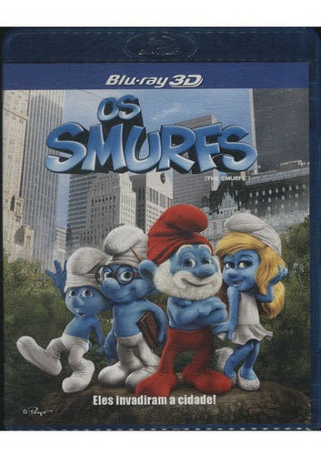 Dvd  Blu Ray  Os Smurfs Em 3d