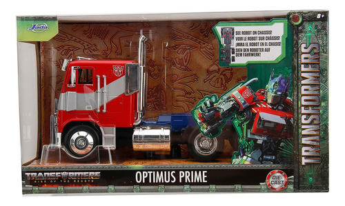 Transformers Rise Of The Beast 1:24 Optimus Prime W/robot En