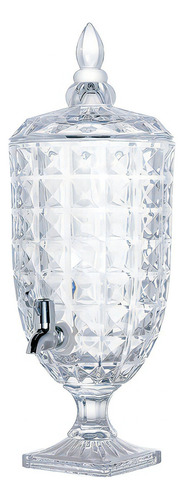 Suqueira Vidro Transparente Aquamarine 4,5l Studio Crystal