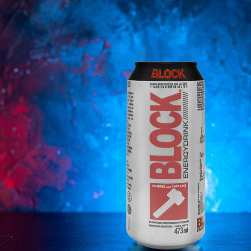 Block Energy Drink Energizante Pack X 12u 473ml - Sufin Block Energy Drink
