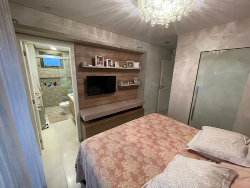 Imagem 7 de 22 de Apto De Luxo 3 Dorm, Sendo 2 Suítes, Mobiliado E 3 Vagas No Balneário - Ap0364