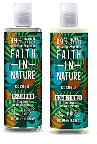 Fe En La Naturaleza De Coco Shampoo Y Acondicionador Duo Pac