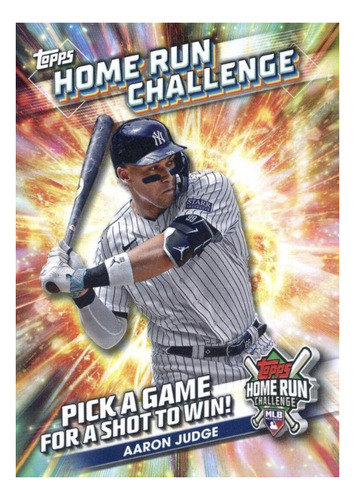 Tarjeta Topps Mlb 2024 Aaron Judge #hrc-17 Home Run Challeng