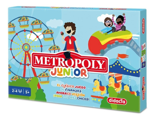 Juego De Negocios Inmobiliarios Metropoly Junior