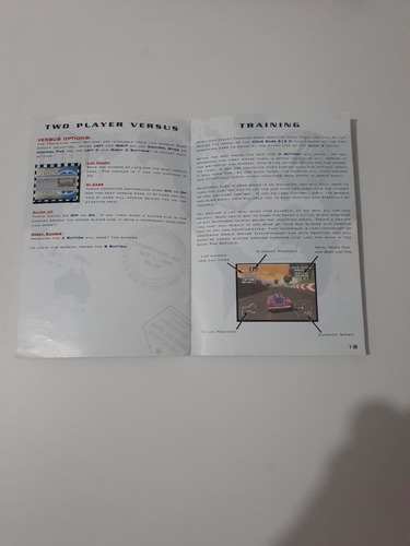 Manual Do Jogo World Driver Championship (nintendo 64)
