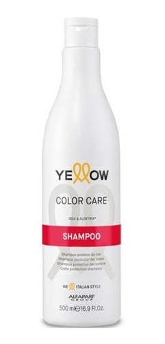 Yellow, Shampoo Color Care, Goji & Aleotrix