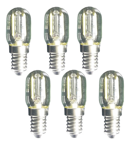 Luz De Filamento Led 1.5w T22 E17 Base Bombilla De Microonda