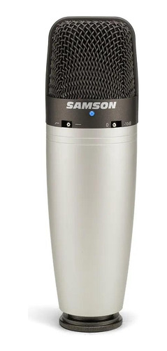 Micrófono Condensador De Estudio Samson C03 Multipatrón