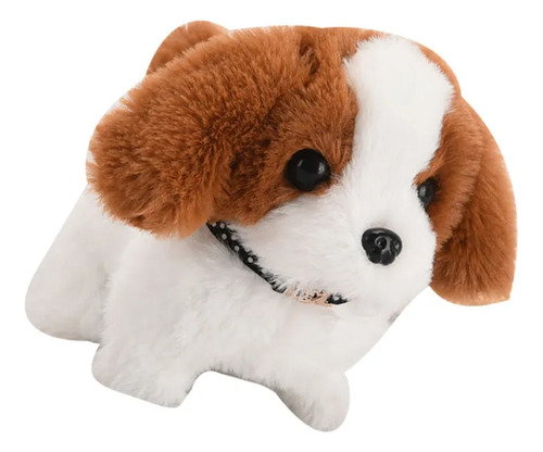 Juguete De Simulación De Cachorro De Peluche Que Funciona Co