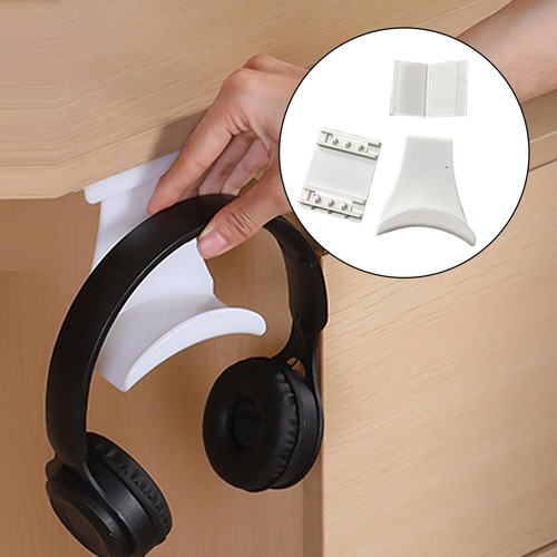 Para Auriculares Debajo Del Escritorio, Para Montaje En