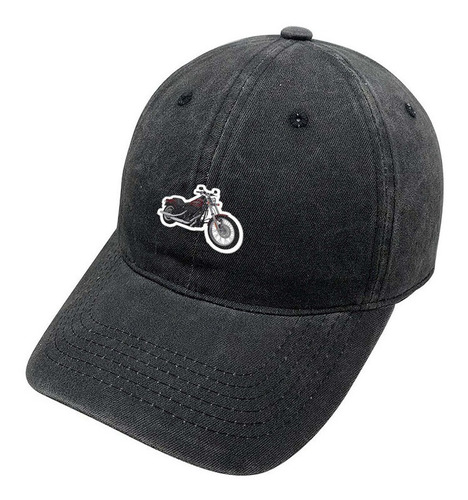 Gorra Pre Lavada Algodón Motos R86