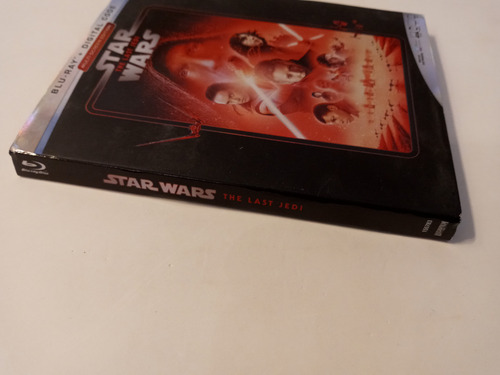 Star Wars The Last Jedi Blu Ray + Digital Code