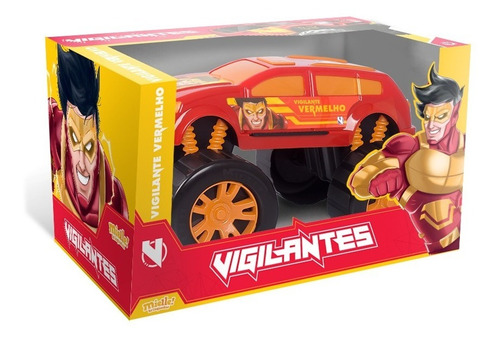 Imagem 2 de 5 de Carrinho Infantil Big Foot Soldado De Ferro Menino Mielle
