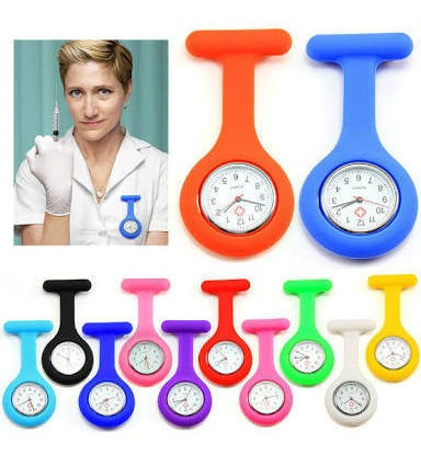 Reloj Enfermera Medico Enfermero Doctor Silicon Color 