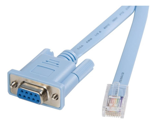 Cable 1.8m Para Gestión De Router Consola Cisco Rj45 A