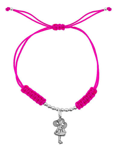 Pulsera Bolitas Muñeca Barbie Chelsea Plata 925 Envio