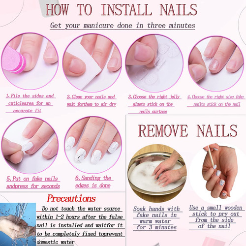 Prensa De Uñas Uñas Prensadas De Almendras Uñas Postizas De