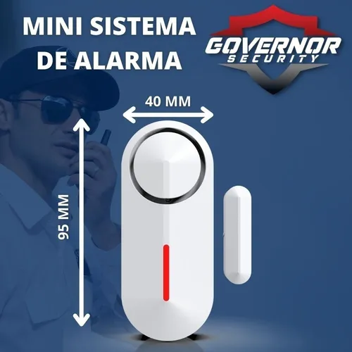 Mini Sistema De Alarma Inalambrico Governor Gv-safe100 W3