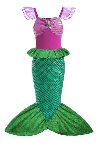 Vestido De La Sirenita Little Mermaid