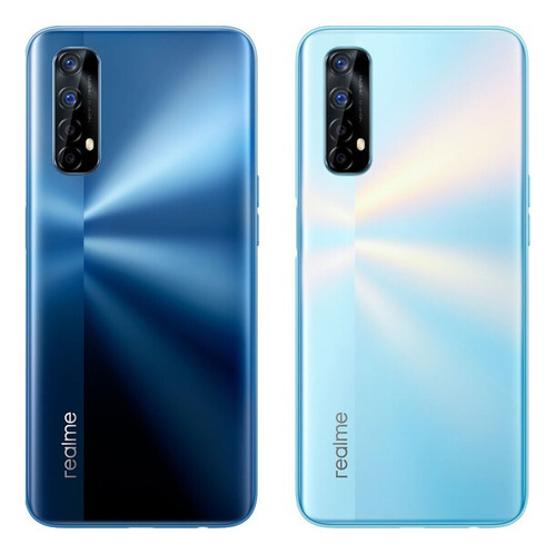 Realme 7 Celular Dual Sim Teléfono Liberado Nfc Altan Xiaomi Azul Niebla (Usado)